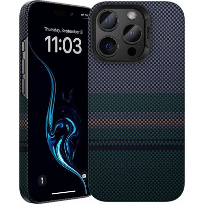 Zadní kryt Benks Magnetic Armor Air Aurora Kevlar 600D (SA65) pro iPhone 16 Pro Zadní kryt Benks Magnetic Armor Air Aurora Kevlar 600D (SA65) pro iPhone 16 Pro