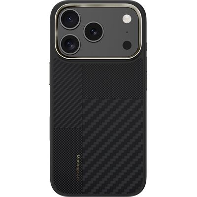 Zadní kryt Benks Montage Magnetic Armor Pro Kevlar Metal Frame 600D+1500D (MA70) pro iPhone 17 Pro Max black Zadní kryt Benks Montage Magnetic Armor Pro Kevlar Metal Frame 600D+1500D (MA70) pro iPhone 17 Pro Max black