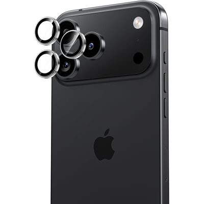 Tvrzené sklo Benks Glass Warrior Metal Lens Protector na čočky fotoaparátu pro iPhone 17 Pro-17 Pro Max black Tvrzené sklo Benks Glass Warrior Metal Lens Protector na čočky fotoaparátu pro iPhone 17 Pro-17 Pro Max black