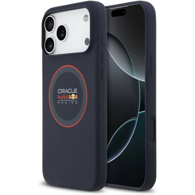 Zadní kryt Red Bull Silicone Red Ring MagSafe pro iPhone 17 Pro Max Navy Zadní kryt Red Bull Silicone Red Ring MagSafe pro iPhone 17 Pro Max Navy