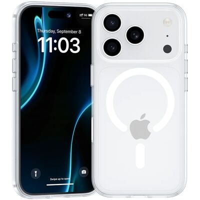 Zadní kryt Magnetic Benks Crystal pro iPhone 17 Pro transparentní (tlačítko ovládání fotoaparátu) Zadní kryt Magnetic Benks Crystal pro iPhone 17 Pro transparentní (tlačítko ovládání fotoaparátu)