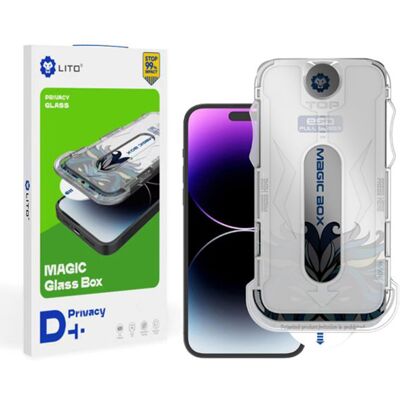Lito Ochranné sklo D+ Tools iPhone 15 Soukromí Lito Ochranné sklo D+ Tools iPhone 15 Soukromí