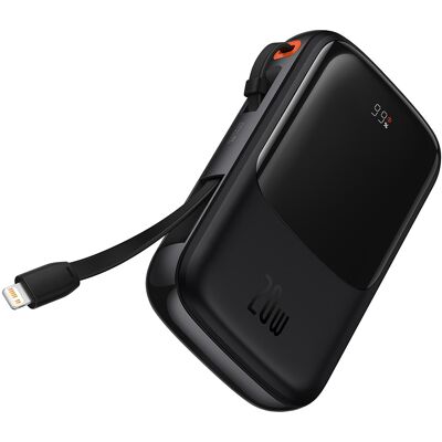 Baseus Powerbanka Qpow Pro PPQD020001 20W 10000mAh Černá Baseus Powerbanka Qpow Pro PPQD020001 20W 10000mAh Černá
