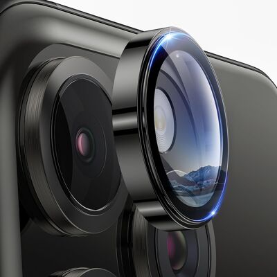 Lito S+ ochranné sklo na fotoaparát iPhone 16 Pro iPhone 16 Pro Max černé Lito S+ ochranné sklo na fotoaparát iPhone 16 Pro iPhone 16 Pro Max černé
