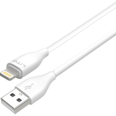 Lito Datový kabel LD03L USB na Lightning Rychlé nabíjení 2.4A 1m Bílá Lito Datový kabel LD03L USB na Lightning Rychlé nabíjení 2.4A 1m Bílá