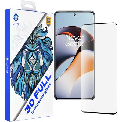 Lito 3D Full Cover pro OnePlus 11R černá Lito 3D Full Cover pro OnePlus 11R černá