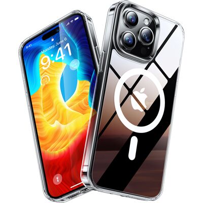 Torras Diamond MagSafe Series iPhone 15 Pro Max průhledný obal Torras Diamond MagSafe Series iPhone 15 Pro Max průhledný obal