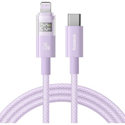 Baseus Data Cable Display 2 20W 2m Nebula fialová Baseus Data Cable Display 2 20W 2m Nebula fialová
