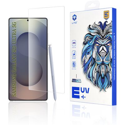 Ochranné sklo Lito 3D UV pro Samsung Galaxy S25 Ultra čiré Ochranné sklo Lito 3D UV pro Samsung Galaxy S25 Ultra čiré