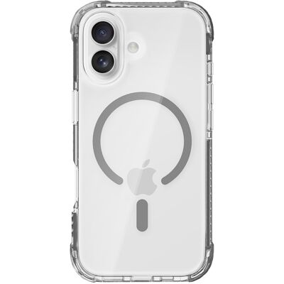 Zadní kryt Rock Crystal Clear Magnetic Series pro iPhone 17 transparent-black Zadní kryt Rock Crystal Clear Magnetic Series pro iPhone 17 transparent-black