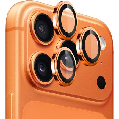 Lito S+ ochranné sklo na kameru iPhone 17 Pro iPhone 17 Pro Max oranžová Lito S+ ochranné sklo na kameru iPhone 17 Pro iPhone 17 Pro Max oranžová