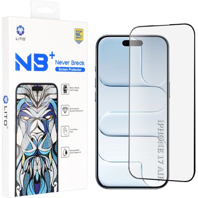 Ochranné sklo na displej Lito iPhone 17 Air černé Ochranné sklo na displej Lito iPhone 17 Air černé