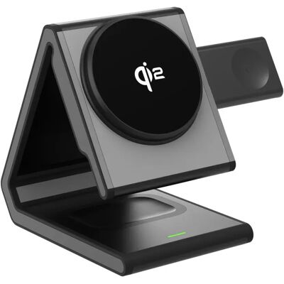 Lito Magnetic Wireless Charger LT-W02 4v1 pro iPhone Apple Watch AirPods rychlé nabíjení 15W QI2 N52 magnety černá Lito Magnetic Wireless Charger LT-W02 4v1 pro iPhone Apple Watch AirPods rychlé nabíjení 15W QI2 N52 magnety černá