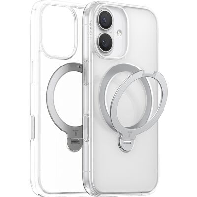 Torras Ostand Spin MagSafe Series iPhone 17 průhledný Torras Ostand Spin MagSafe Series iPhone 17 průhledný