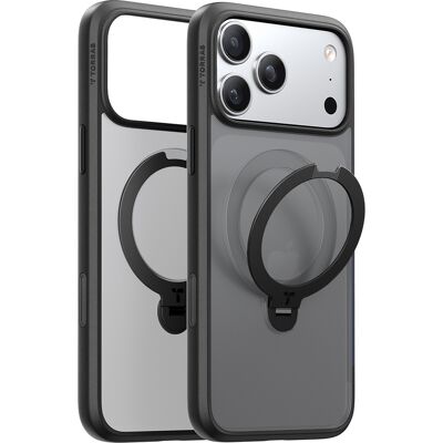 Torras Ostand Spin MagSafe Series pro iPhone 17 Pro černá Torras Ostand Spin MagSafe Series pro iPhone 17 Pro černá