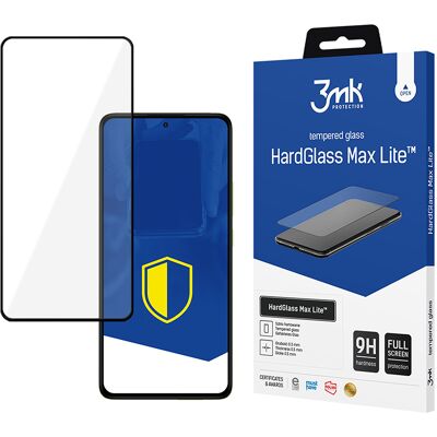3mk HardGlass Max Lite tvrzené sklo Xiaomi Redmi Note 14 Pro černé 3mk HardGlass Max Lite tvrzené sklo Xiaomi Redmi Note 14 Pro černé