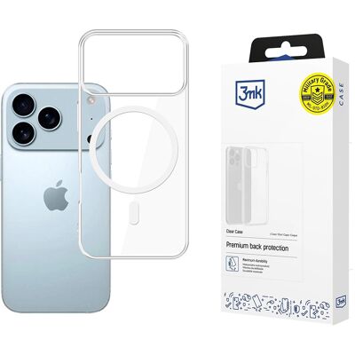 3mk Clear MagCase iPhone 17 Pro Max Průhledný 3mk Clear MagCase iPhone 17 Pro Max Průhledný