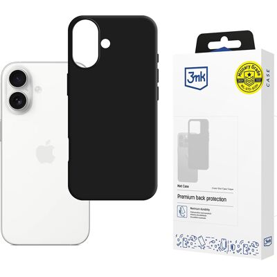 3mk Matt Case pro iPhone 17 černý 3mk Matt Case pro iPhone 17 černý