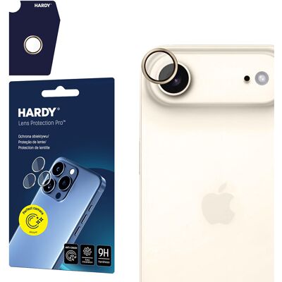 3mk Hardy Lens Protection Pro iPhone 17 Air titanová zlatá 3mk Hardy Lens Protection Pro iPhone 17 Air titanová zlatá