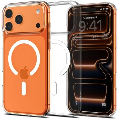 Spigen Liquid Crystal MagSafe iPhone 17 Pro Max průhledná bílá Spigen Liquid Crystal MagSafe iPhone 17 Pro Max průhledná bílá