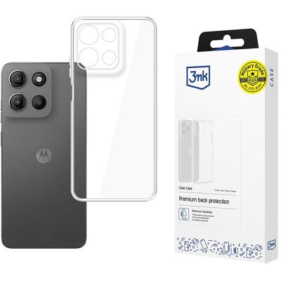 3mk Clear Case pro Motorola Moto G15 G15 Power Průhledný 3mk Clear Case pro Motorola Moto G15 G15 Power Průhledný