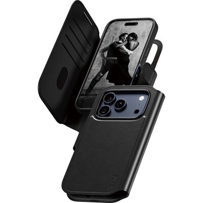 Pouzdro PanzerGlass® CARE MagSafe Tango Two-in-One Wallet iPhone 17 Pro černé Pouzdro PanzerGlass® CARE MagSafe Tango Two-in-One Wallet iPhone 17 Pro černé