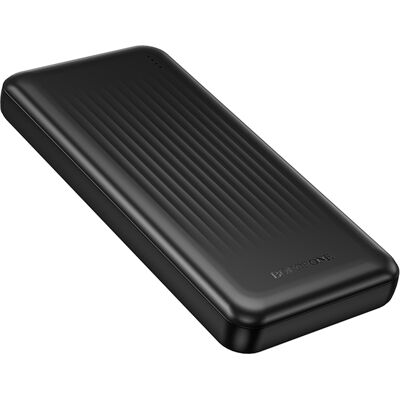 Borofone Power Bank Clever Series BJ78 2x USB USB-C Micro-USB LED indikátor Rychlé nabíjení 10000mAh černá Borofone Power Bank Clever Series BJ78 2x USB USB-C Micro-USB LED indikátor Rychlé nabíjení 10000mAh černá