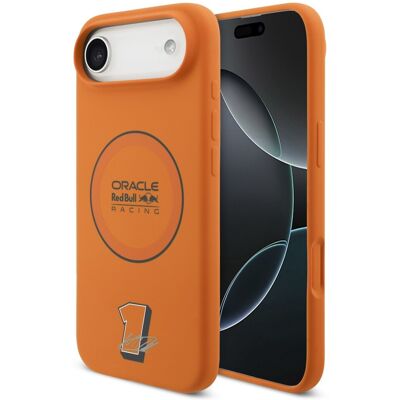 Zadní kryt Red Bull Silicone Blue Ring MagSafe pro iPhone Air Orange Zadní kryt Red Bull Silicone Blue Ring MagSafe pro iPhone Air Orange