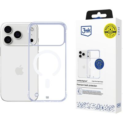 3mk Just20g MagCase iPhone 17 Pro průhledný 3mk Just20g MagCase iPhone 17 Pro průhledný