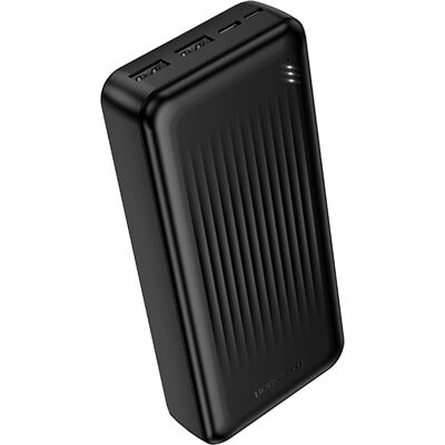 Borofone powerbanka BJ78A 20000mAh 2x USB USB-C Micro-USB LED indikátor černá Borofone powerbanka BJ78A 20000mAh 2x USB USB-C Micro-USB LED indikátor černá