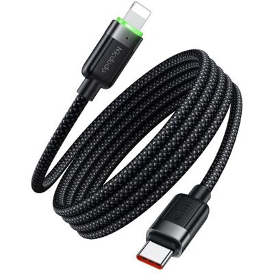 Mcdodo – datový kabel samonavíjecí série (CA-2010) – USB-C na Lightning, 36W, 1.2m – černý Mcdodo – datový kabel samonavíjecí série (CA-2010) – USB-C na Lightning, 36W, 1.2m – černý
