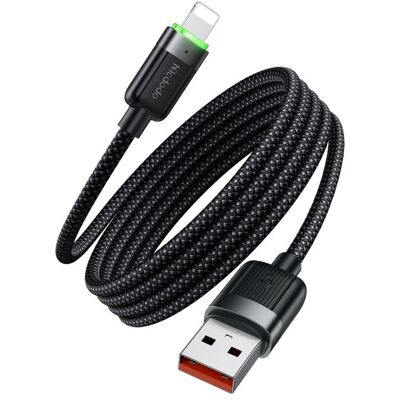 Mcdodo – datový kabel řady Self-Winding (CA-6000) – USB-A na Lightning, 3A, 1,2m – černý Mcdodo – datový kabel řady Self-Winding (CA-6000) – USB-A na Lightning, 3A, 1,2m – černý