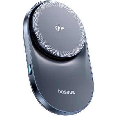 Baseus - bezdrátový držák do auta PrimeTrip VC1 Pro (C40169009123-00) - do mřížky ventilace, Type-C, 15W, Qi2, s chladicím ventilátorem - černý Baseus - bezdrátový držák do auta PrimeTrip VC1 Pro (C40169009123-00) - do mřížky ventilace, Type-C, 15W, Qi2, s chladicím ventilátorem - černý