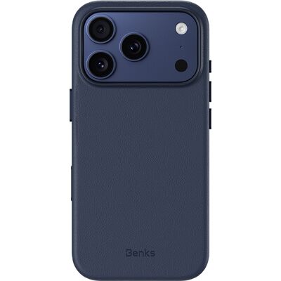 Kryt Benks Magnetic Vita Pro Silicone (A070) pro iPhone 17 Pro Max blue (tlačítko ovládání fotoaparátu) Kryt Benks Magnetic Vita Pro Silicone (A070) pro iPhone 17 Pro Max blue (tlačítko ovládání fotoaparátu)
