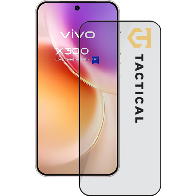 Tvrzené sklo Tactical Glass Shield 5D pro Vivo X300 Black Tvrzené sklo Tactical Glass Shield 5D pro Vivo X300 Black