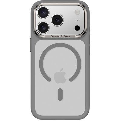 Kryt Benks Magnetic Mist Metal Frame (A069) pro iPhone 17 Pro grey (tlačítko ovládání fotoaparátu) Kryt Benks Magnetic Mist Metal Frame (A069) pro iPhone 17 Pro grey (tlačítko ovládání fotoaparátu)
