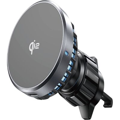 Lisen - držák do auta s bezdrátovým nabíjením W701 (YL0224060042) - do mřížky ventilace, s USB, USB-C nabíječkou do auta, kabelem, 15W - černý Lisen - držák do auta s bezdrátovým nabíjením W701 (YL0224060042) - do mřížky ventilace, s USB, USB-C nabíječkou do auta, kabelem, 15W - černý
