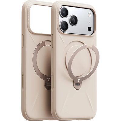 Torras QPRO silicone series pro iPhone 17 Pro, dezertní zlatá Torras QPRO silicone series pro iPhone 17 Pro, dezertní zlatá