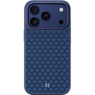 Kryt Benks Magnetic Armor Pro Armor Grid Kevlar Metal Frame 600D (YB70) pro iPhone 17 Pro Max modrý Kryt Benks Magnetic Armor Pro Armor Grid Kevlar Metal Frame 600D (YB70) pro iPhone 17 Pro Max modrý