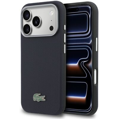 Zadní kryt Lacoste PVC Petit Pique Semi Wrap MagSafe pro iPhone 17 Pro Max Navy Zadní kryt Lacoste PVC Petit Pique Semi Wrap MagSafe pro iPhone 17 Pro Max Navy