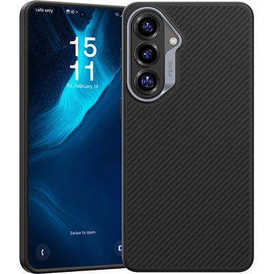 Kryt Benks Magnetic Armor Pro Kevlar s kovovým rámečkem 600D (G048) pro Samsung Galaxy S26 černý Kryt Benks Magnetic Armor Pro Kevlar s kovovým rámečkem 600D (G048) pro Samsung Galaxy S26 černý