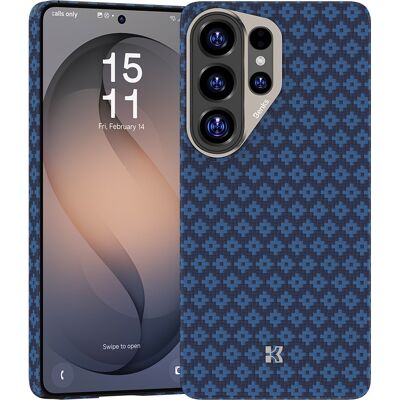 Kryt Benks Magnetic Armor Air Armor Grid Kevlar s kovovým rámečkem 600D (A050) pro Samsung Galaxy S26 Ultra modrý Kryt Benks Magnetic Armor Air Armor Grid Kevlar s kovovým rámečkem 600D (A050) pro Samsung Galaxy S26 Ultra modrý