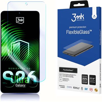 Sklo 3mk FlexibleGlass - Samsung Galaxy S26 Ultra čiré Sklo 3mk FlexibleGlass - Samsung Galaxy S26 Ultra čiré