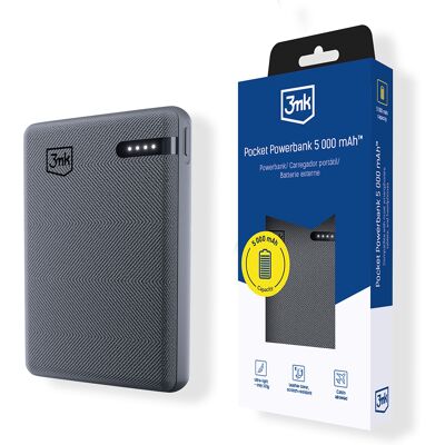 Powerbank 3MK 5000mAh USB-C - Powerbank Powerbank 3MK 5000mAh USB-C - Powerbank