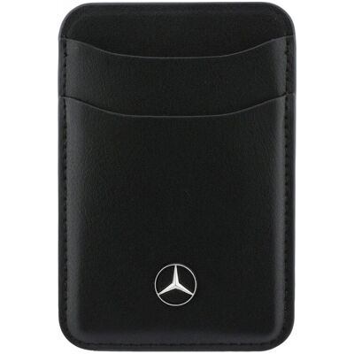 Peněženka Mercedes PU Leather MagSafe Card Holder černá Peněženka Mercedes PU Leather MagSafe Card Holder černá