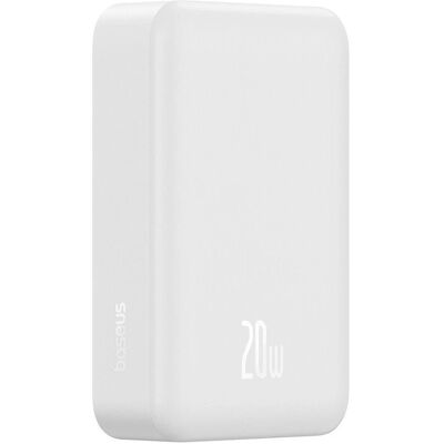 Powerbanka Baseus EnerFill FM41 Ultra Mini magnetická 20000mAh 20W bílá Powerbanka Baseus EnerFill FM41 Ultra Mini magnetická 20000mAh 20W bílá