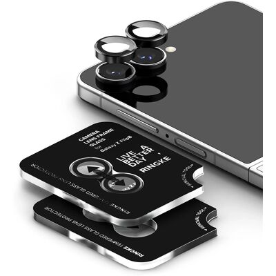 Ringke ochranné sklo objektivu Camera Lens Frame (2 ks) pro Samsung Galaxy Z Flip8 černé Ringke ochranné sklo objektivu Camera Lens Frame (2 ks) pro Samsung Galaxy Z Flip8 černé
