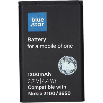 Baterie pro Nokia 3100/ 3650/ 6230/ 3110 Classic 1200 mAh Blue Star Premium Baterie pro Nokia 3100/ 3650/ 6230/ 3110 Classic 1200 mAh Blue Star Premium