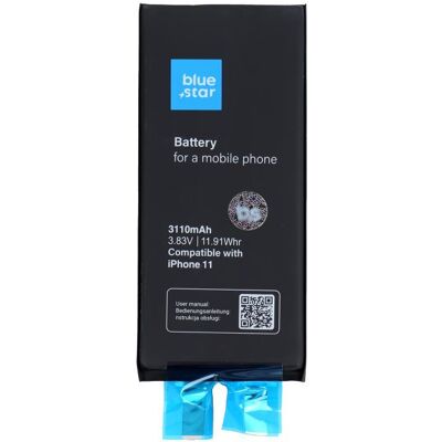 Baterie bez BMS pro iPhone 11 3110 mAh Blue Star HQ Baterie bez BMS pro iPhone 11 3110 mAh Blue Star HQ