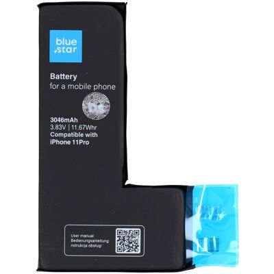 Baterie bez BMS pro iPhone 11 PRO 3046 mAh Blue Star HQ Baterie bez BMS pro iPhone 11 PRO 3046 mAh Blue Star HQ